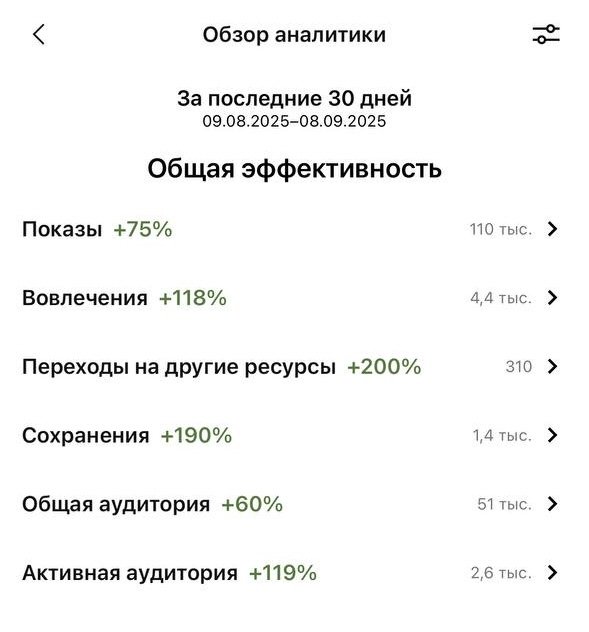 Аналитика Pinterest Ирины: +200% роста