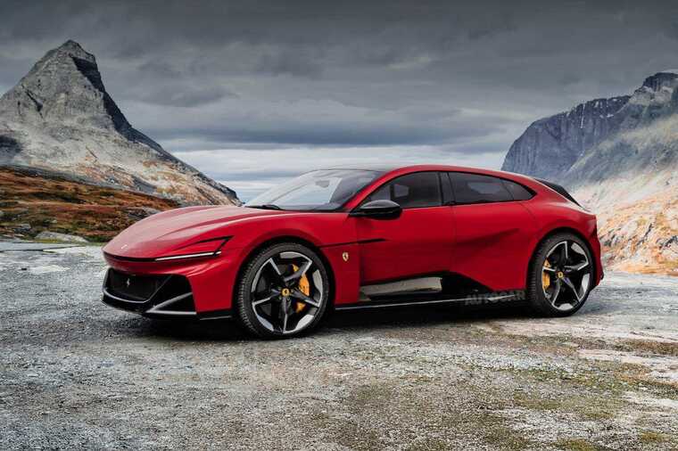 Ferrari, спроектированный Джони Айвом